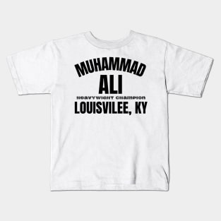 muhammad ali winner Kids T-Shirt